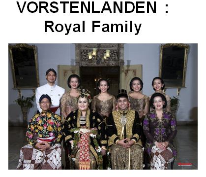 VOORSTENLANDEN - ROYAL FAMILY BATIK