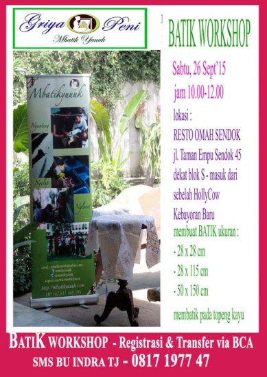 54. POSTER MBATIK DI OMAH SENDOK