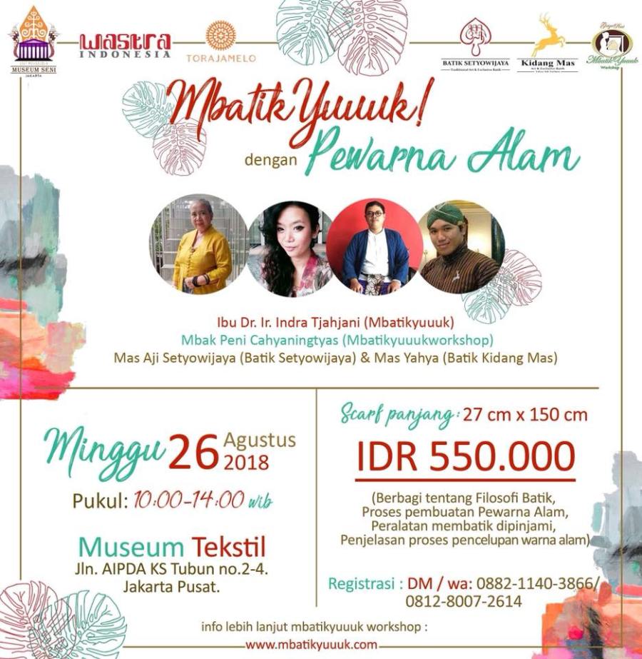 COLOR 26 AGST 2018 -bermain dg canting & pewarna alam